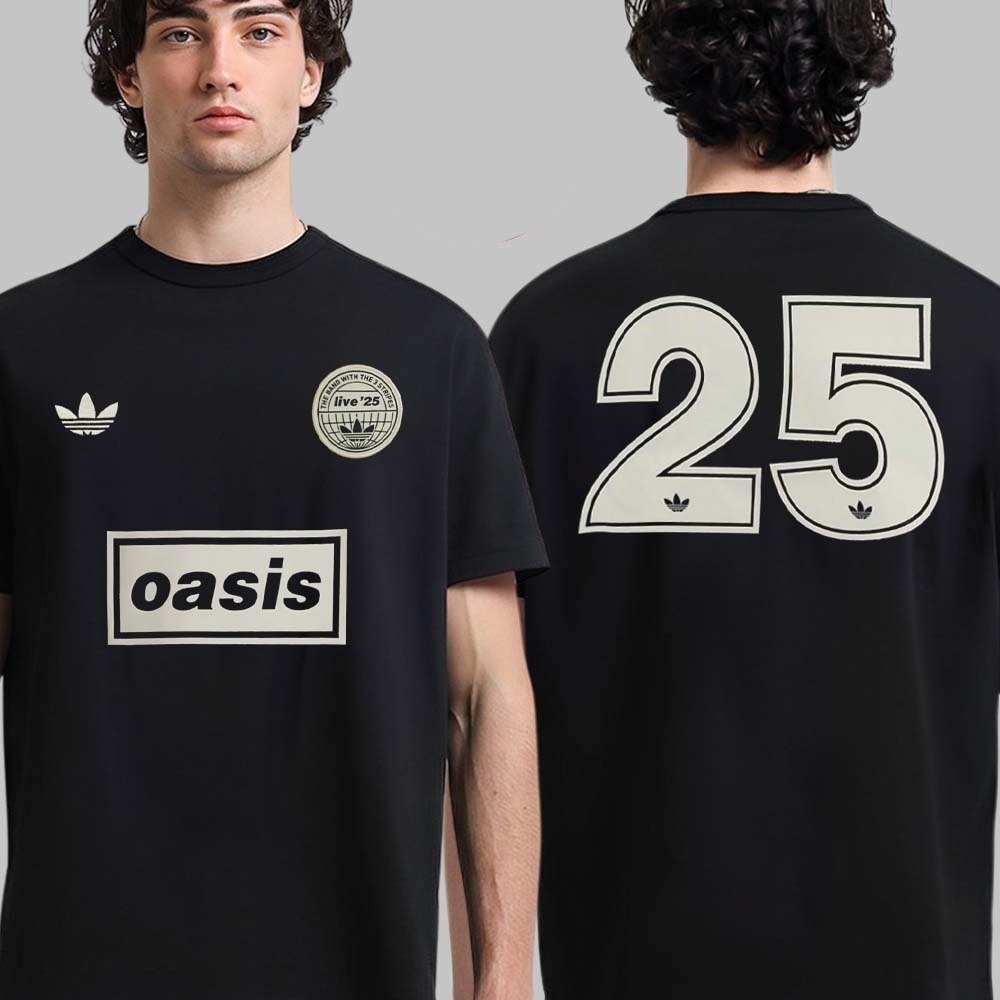 Oasis X Adidas Live 25 Tour Jacquard  2 Sided